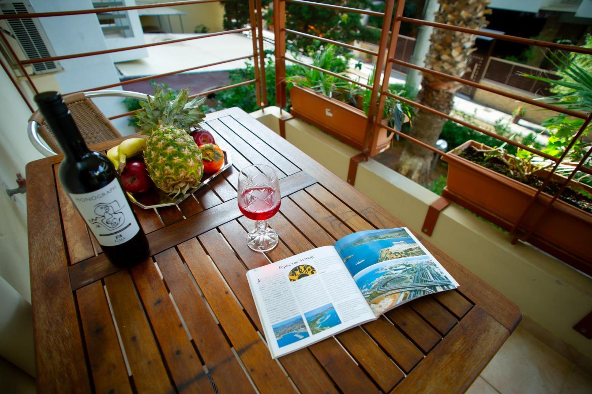 At Aqua Apartment Kallithea Aten Exteriör bild